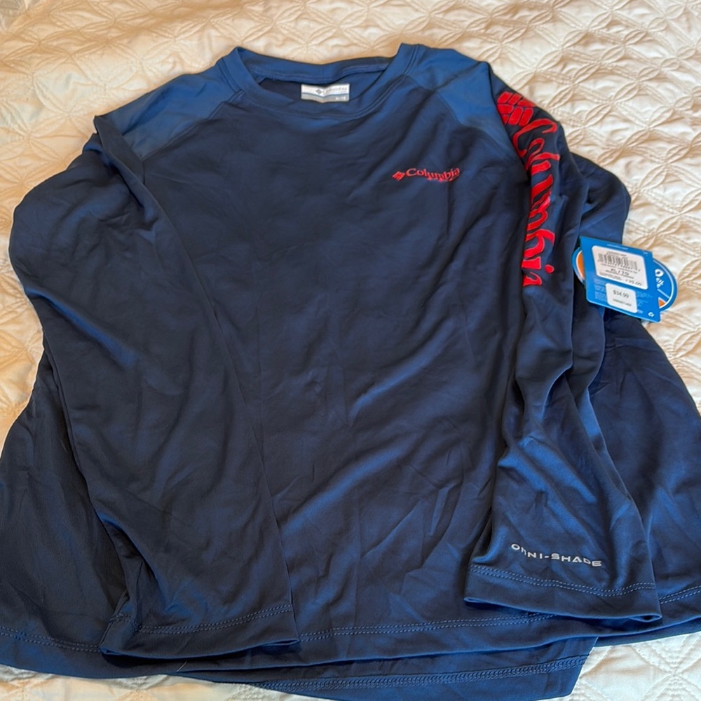 Columbia Blue Swim Coverup